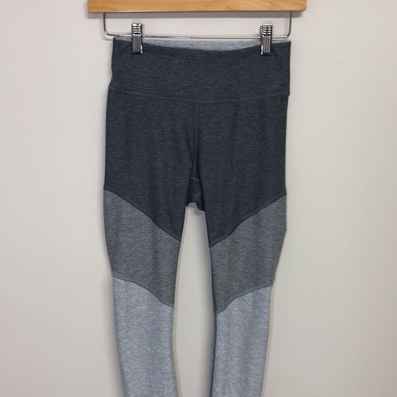 Outdoor Voices Gray Ash Dove Springs 7/8 Legging Colorblock High‎ Rise XS - Picture 4 of 8